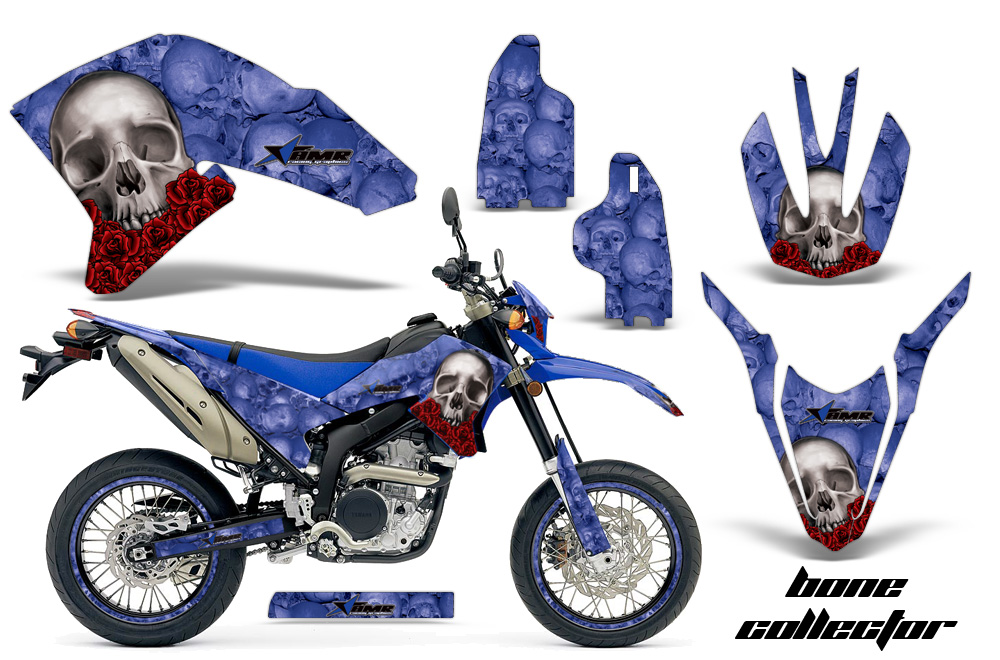 Yamaha WR250X R 07-09 Graphics Kit 07-09 BC BL Nps
